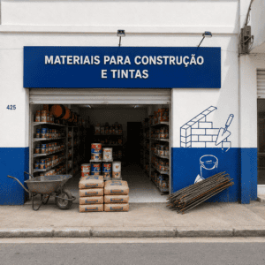 Loja de Materiais para Construção e Tintas